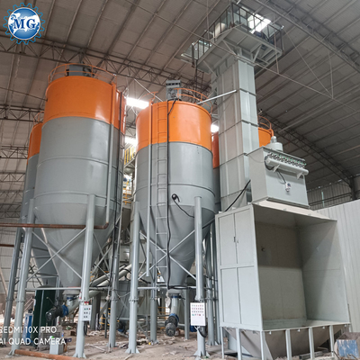 Línea de producción de placas de fibra de cemento para 100-120 t/h de capacidad de materias primas de cemento