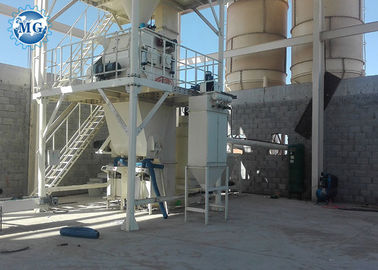 10 - 12 toneladas por la planta seca del mortero de la hora por completo automática para la mezcla del material de construcción
