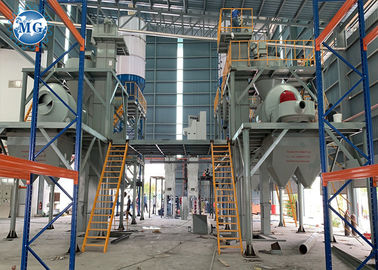 Operación fácil seca automática completa de la capacidad grande del control del PLC de la planta del mortero