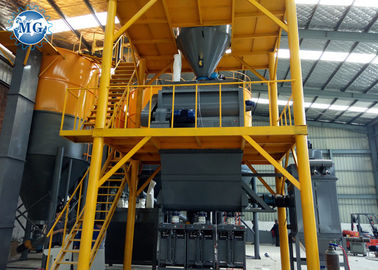 Cadena de producción seca grande del mortero operación conveniente automatizada de los mezcladores de cemento