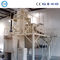 Control PLC mezclador de cemento seco Sistema electrónico de pesaje con silo de cemento