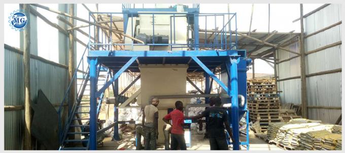 Línea de producción de mortero en polvo seco Pared de arena de masilla Equipo de mezcla de cemento de azulejos cerámicos máquina de fabricación de adhesivos 3