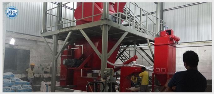 Línea de producción de mortero en polvo seco Pared de arena de masilla Equipo de mezcla de cemento de azulejos cerámicos máquina de fabricación de adhesivos 15