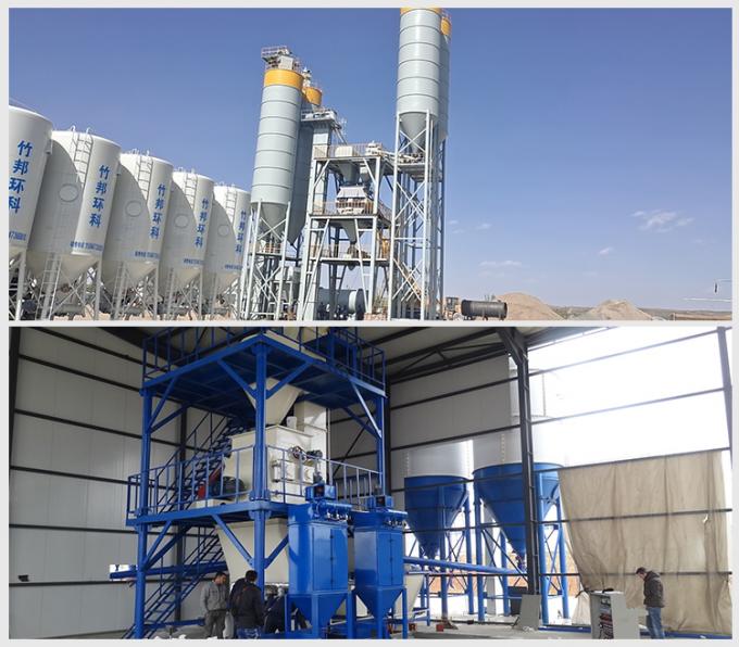 Control automático completo de PLC planta de mezcla seca de arena seca, cemento en polvo y mortero 3