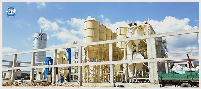 Mezcla seca de polvo de mortero de mezcla de plantas de la pared de masilla Skim Coat arena de cemento mezclador de baldosas adhesivos de fabricación de la máquina 16