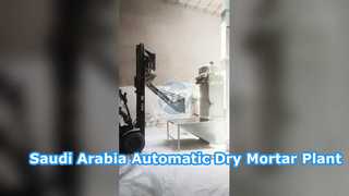 MG Arabia Saudita 15-20 T/H Planta mezcladora de mortero seco completamente automática