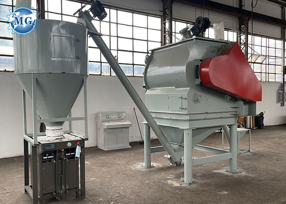 Máquina seca del mezclador del polvo de mortero 3-5T/H de la máquina seca industrial simple del mezclador