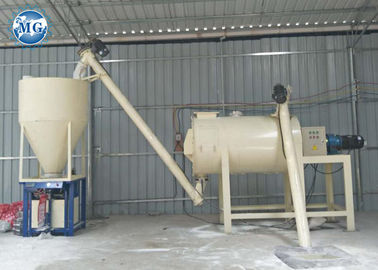 3T por tipo simple de la hora secan la mezcladora del polvo seco de la planta del mortero