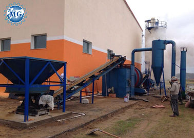 Secadores industriales de la arena de la arena de la máquina móvil del secador con el gas de carbón del combustible o el diesel