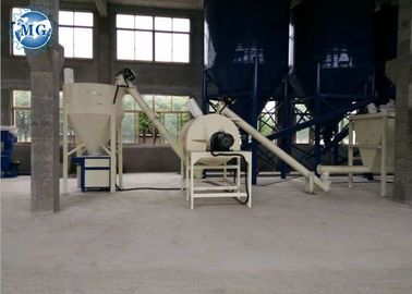 Eficacia alta del mortero de la estructura compacta de la planta de construcción de la maquinaria seca del material