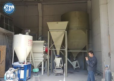 Planta seca semi automática del mortero con la capacidad 4 - 5T/H para la arena del cemento que se mezcla y que embala