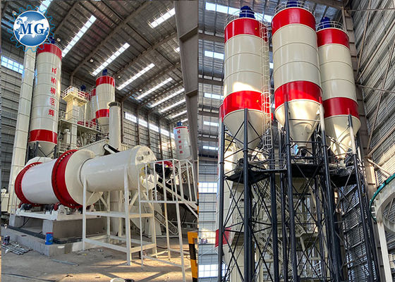 La instalación de producción seca preparada del mortero de la t/h 10-30 teja la fábrica del mezclador del pegamento