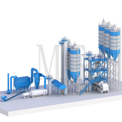 El PLC controló la máquina inoxidable FESTO 45kw 380V de la mezcla del mortero seco