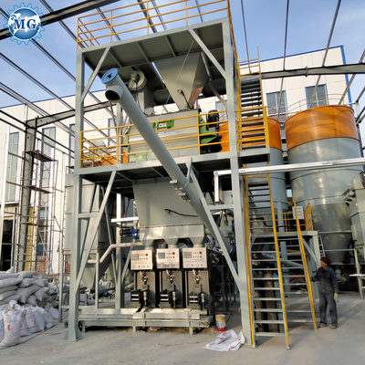 Fabrica directa 10-30T / H línea de producción automática de mortero seco máquina de mezclado de mortero seco