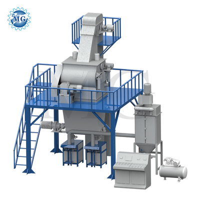 El PLC seco de la máquina 45kw del mortero del filtro de múltiples capas controló el ³ /Min de los 0.6m
