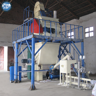 El PLC seco de la máquina 45kw del mortero del filtro de múltiples capas controló el ³ /Min de los 0.6m
