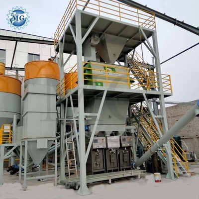 máquina seca de la producción del mortero del polvo 380V con 10-15t/H y el mezclador de paleta del Gemelo-eje
