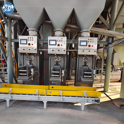 China Nuevo producto 15-25T/H línea de producción automática de mortero seco máquina mezcladora de mortero de cemento