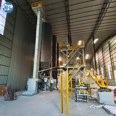 China Nuevo producto 15-25T/H línea de producción automática de mortero seco máquina mezcladora de mortero de cemento