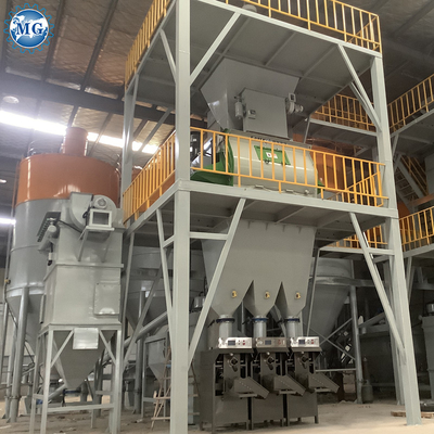 Máquina de adhesivo de baldosas eficiente con capacidad de mezcla de 10-30T/H