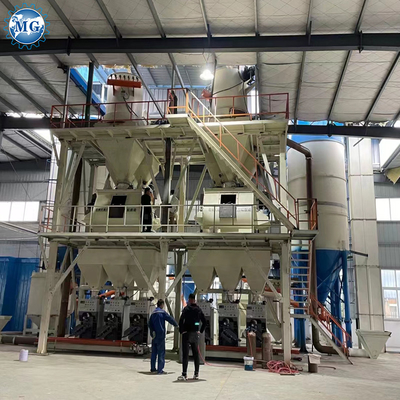 10-30T/H Línea de producción automática de mortero seco