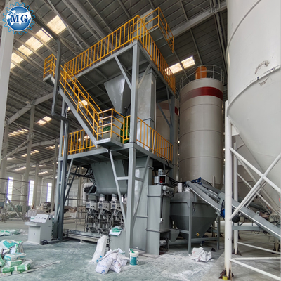 Máquina de adhesivo de baldosas eficiente con capacidad de mezcla de 10-30T/H