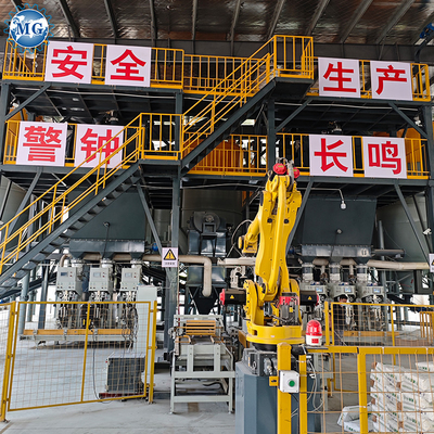 10-30TPH Planta de mortero seco de mezclador de masilla de pared de alta inteligencia automática