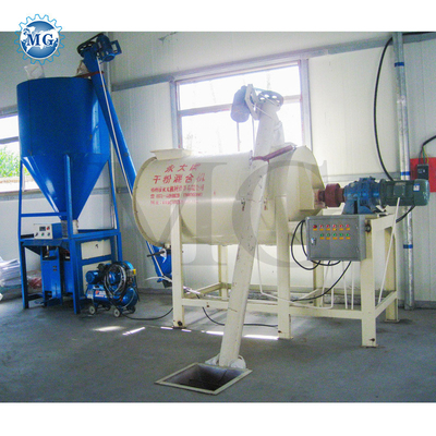 Pared Putty Skim Coat Arena Cementera Mezcladora de cerámica de azulejos adhesivos de fabricación de la máquina de baja inversión de polvo seco de mortero línea de producción