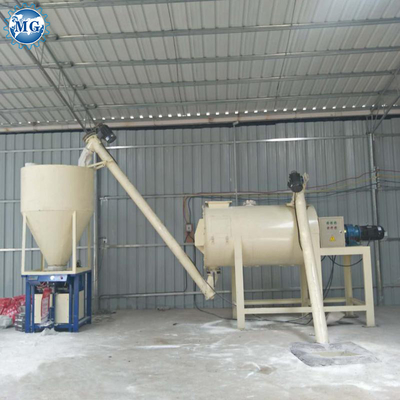 Pared Putty Skim Coat Arena Cementera Mezcladora de cerámica de azulejos adhesivos de fabricación de la máquina de baja inversión de polvo seco de mortero línea de producción
