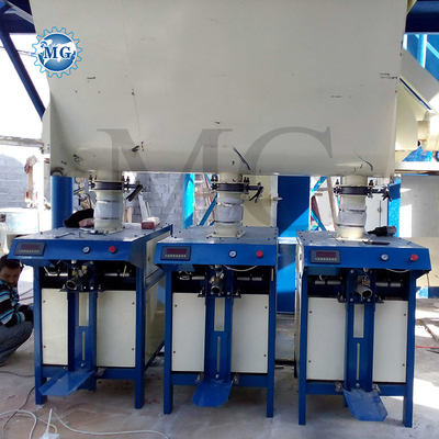 Máquina de embalaje automática de mortero en polvo seco de arena cemento de pared de masilla de cerámica de azulejos adhesivos de bolsas de válvulas de embalaje