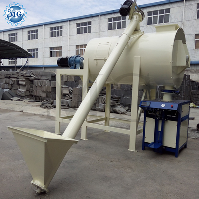 CE Simple Dry Powder Mortar Mixer Machine Pared de yeso de yeso de desnatado Equipo de mezcla de capas de azulejos de suelo