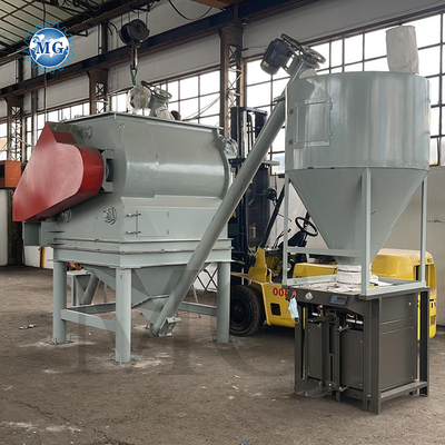 3-5 minutos / lote doble huso doble Agravic Paddle Mixer Mezcladora de la máquina de la pared de la masilla de yeso Skim Coat Tile Adhesivo de la lechada de mortero seco de la planta de mezcla