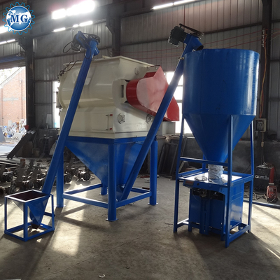 4-5 T/H 35 KW Mezcladora de mortero en polvo de mezcla seca Máquina de mezcla de muros de arena de masilla Equipo de mezcla de cemento de azulejos Planta de fabricación de pegamento adhesivo