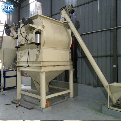 4-5 T/H 35 KW Mezcladora de mortero en polvo de mezcla seca Máquina de mezcla de muros de arena de masilla Equipo de mezcla de cemento de azulejos Planta de fabricación de pegamento adhesivo