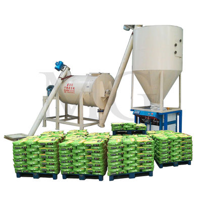 Fácil de operar CE ISO SGS Certificado planta de mezcla de mortero seco Pared de yeso de yeso Skim Coat arena mezclador de cemento de baldosas adhesivos pegamento de tierra de fabricación de la máquina