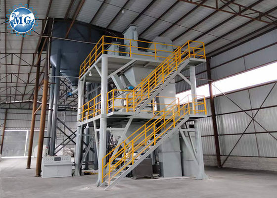 Fabricación de poliestireno para paredes 10-30 T/H Fabricación de mortero de mezcla seca