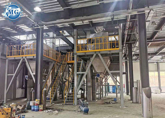 Fabricación de poliestireno para paredes 10-30 T/H Fabricación de mortero de mezcla seca