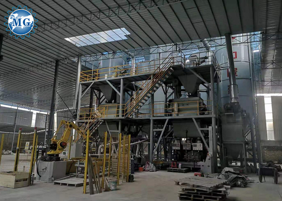 Máquina adhesiva de empaquetado automática de la producción de la teja con el mezclador gemelo forzado del eje para 200m2