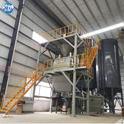 Equipo automático lleno de la mezcla del cemento de la arena de la planta seca del mortero de 120KW 30T/de H