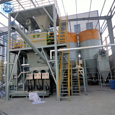10 - Planta seca los 9m del mortero 30T/H con el control 90KW automático lleno del PLC