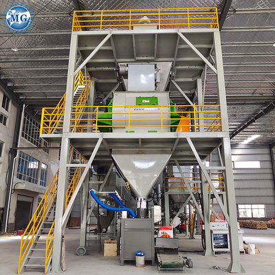 Planta seca automática de la mezcla del mortero del sistema de enfriamiento para la producción