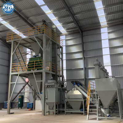 Alto buen funcionamiento rentable 80KW de mortero 10TPH de la máquina seca del mezclador