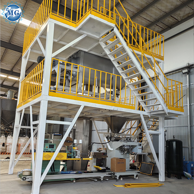 Máquina de adhesivo de baldosas eficiente con capacidad de mezcla de 10-30T/H