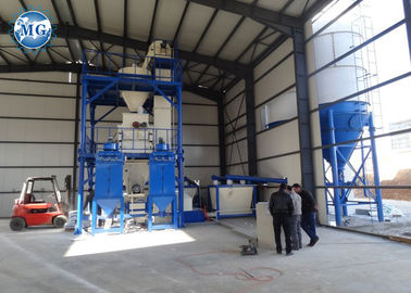 Cadena de producción seca del mortero de la masilla de la pared seca sistema automático del control del PLC del ordenador