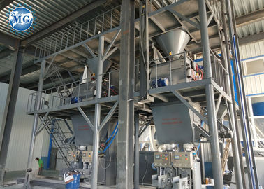 Uno mismo que nivela la operación fácil de la fábrica del mortero de la mezcla seca del cemento 2 años de garantía
