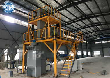 Planta semi automática industrial 8 de la mezcla seca - capacidad 10m3/H 24 meses de garantía