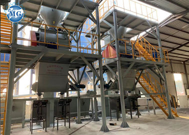 Tipo maquinaria de fabricación adhesiva de la torre del material de construcción de la fábrica de la teja automática