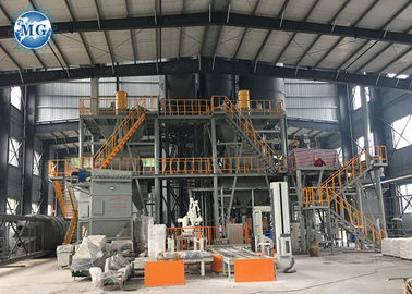 Sistema de empaquetado seco automático del robot de la planta del mortero y máquina que empalieta