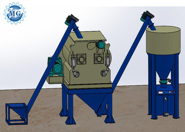 Mezclador seco simple del eje del gemelo de la máquina del mezclador de mortero con la capacidad 4 - 5t/H