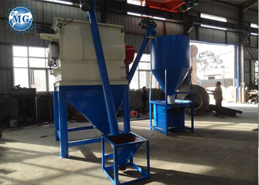 Mezclador de paleta doble del eje del buen funcionamiento con 1000kg por capacidad del lote
